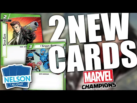 Two New Marvel Champions Cards from The Silk Hero Pack!