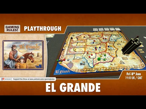 El Grande - 5-player playthrough
