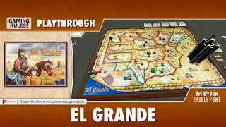 El Grande - 5-player playthrough