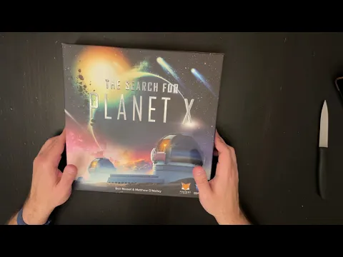 The Search for Planet X Board Game Unboxing 4k