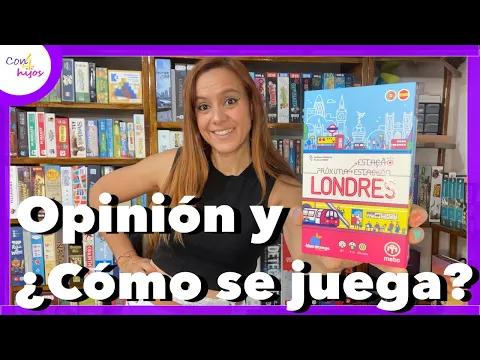 PROXIMA ESTACION LONDRES (Mebo Games) Opinión y ¿Cómo se juega?