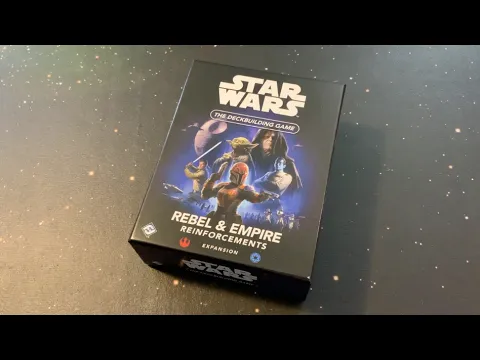 TDG: Star Wars: The Deckbuilding Game - Rebel & Empire Reinforcements Expansion unboxing