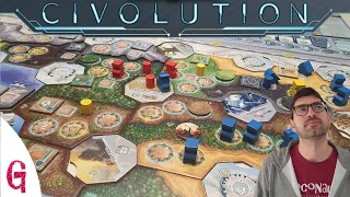 CIVOLUTION - Tutorial e commenti-Sviluppa la tua civiltà a colpi di dadi - BOARD GAME -OnTheBoard120