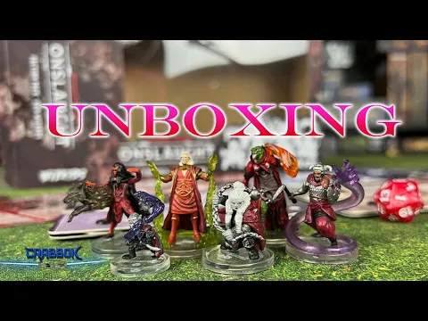Dungeons & Dragons Onslaught - Red Wizards - Faction Pack Unboxing