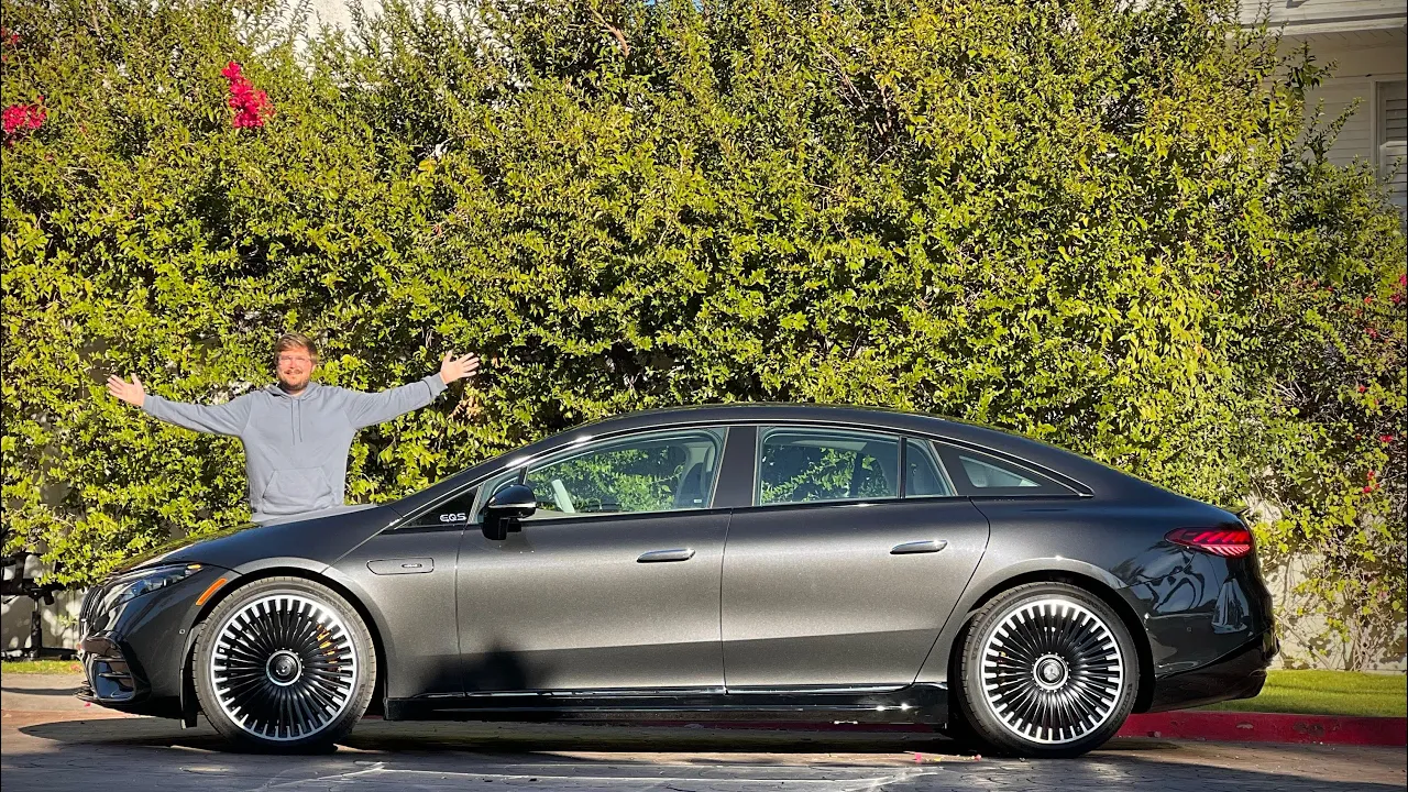 I Drive The Mercedes-AMG EQS 53 For The First Time! The First Electric AMG