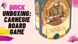Carnegie QUICK unboxing
