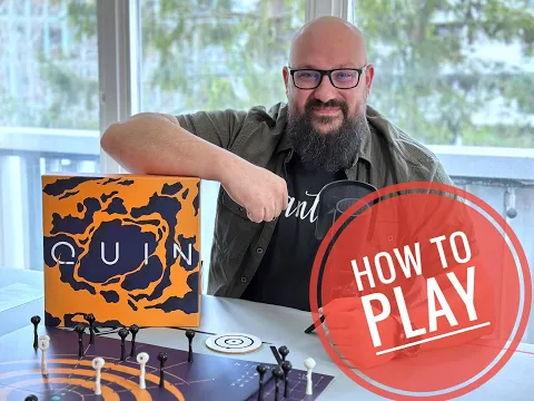 Quin board game- how to play (Arcade mode)