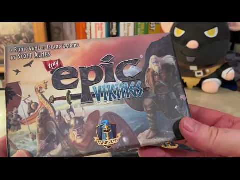 Unboxing Tiny Epic Vikings Kickstarter from Gamelyn Games