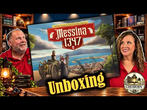 Messina 1347 Unboxing ️ | What’s Inside This Historical Strategy Game?