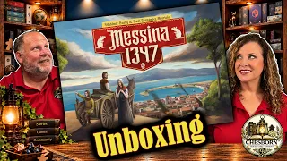 Messina 1347 Unboxing ️ | What’s Inside This Historical Strategy Game?