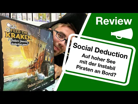 #Review - Feed the Kraken (Funtails 2022) | Bestes Social Deduction Spiel ever?!