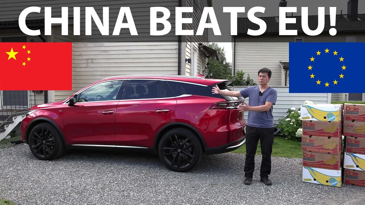 BYD Tang banana box test