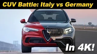 Alfa Romeo Stelvio vs Mercedes AMG GLC 63