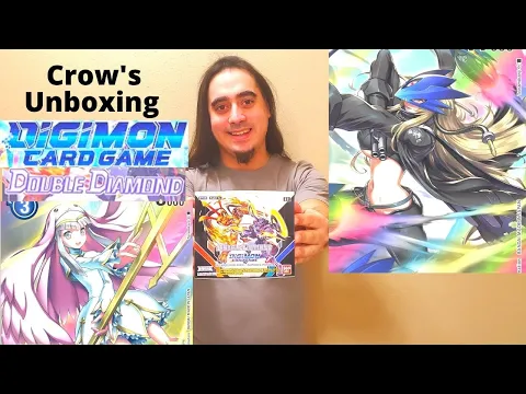 Crow's unboxing Digimon Double Diamond Booster box