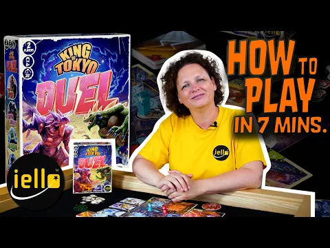 King of Tokyo DUEL - How to Play in 7 minutes - IELLO