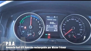 Volkswagen GOLF GTE plug in hybrid - Essai