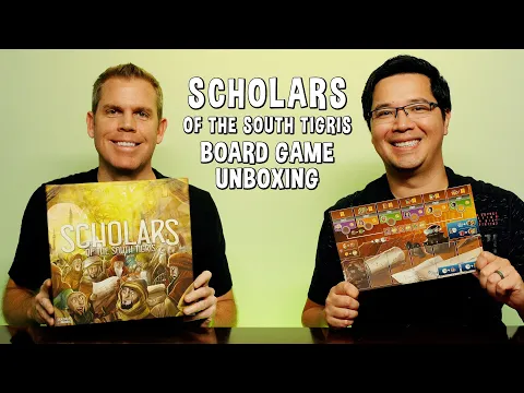 Unboxing Scholars of the South Tigris - Board Game
