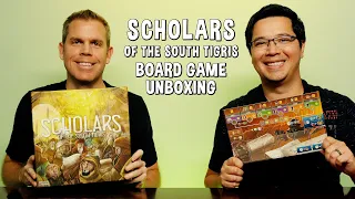 Unboxing Scholars of the South Tigris - Board Game