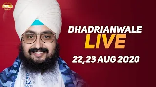 22 Aug 2020 Live Diwan Dhadrianwale from Gurdwara Parmeshar Dwar Sahib
