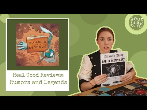 Rumors and Legends Game Preview | Real Good Reviews with Becca Scott
