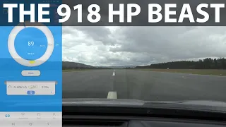 Lotus Eletre R acceleration and slalom test