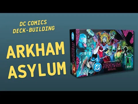 DC Deck-Building Game Arkham Asylum | Inside with João Ricardo Ep866