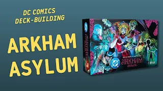 DC Deck-Building Game Arkham Asylum | Inside with João Ricardo Ep866