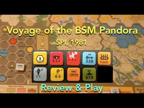 Voyage of the BSM Pandora (SPI) Review & How to Play