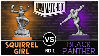 Squirrel Girl vs Black Panther! (Unmatched Tournament - Round 1)