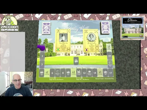 Obsession (solo) Game 4 w/ Wessex expansion and extended play