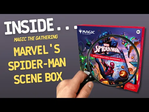 Magic The Gathering Marvel's Spider-Man Scene Box | Inside with João Ricardo Ep804