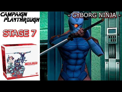 Hurt me more! Stage 7 - Cyborg Ninja Boss Battle