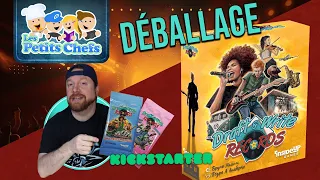 Draft & Write Records + Extension Kickstarter Déballage (unboxing) | Les Petits Chefs