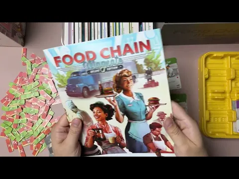 Food Chain Magnate Special Edition Unboxing & Component Overview Part02