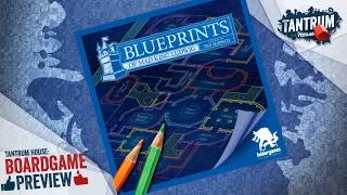 Blueprints of Mad King Ludwig Board Game Overview
