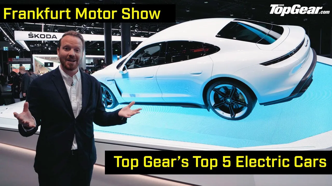 Top Gear's Top 5: Electric Vehicles from Frankfurt