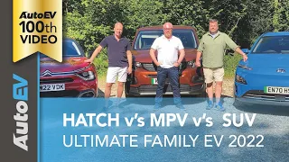 The ultimate family EV - Hatch Citroen eC4 v's MPV Peugeot eRifter v's SUV Hyundai Kona