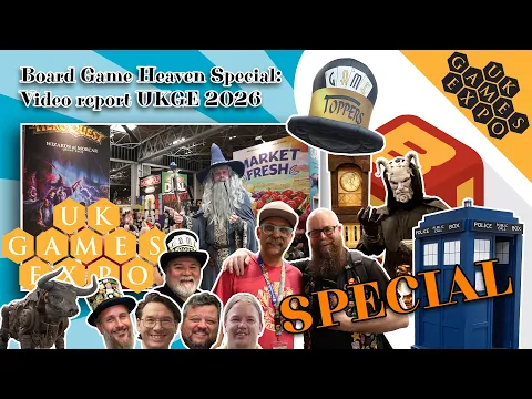 Board Game Heaven Special: UKGE 2026 video report