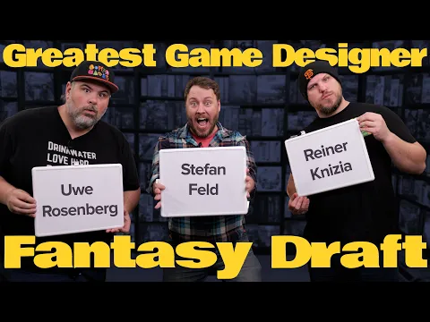 Greatest Game Designer Fantasy Draft