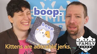 boop. The cutest 2 player game to bounce each other off the bed!