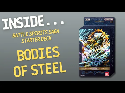 Battle Spirits Saga Starter Deck Bodies of Steel ST06 | Inside #686
