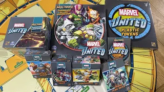 Marvel United: Multiverse - Cardboard & Plastic Components, Pet Companions, Team & Campaign Decks