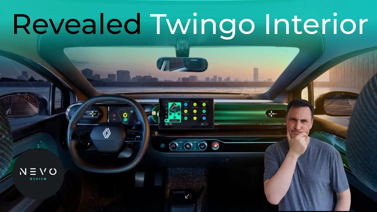Renault reveals the interior of 2026 Twingo E-Tech!
