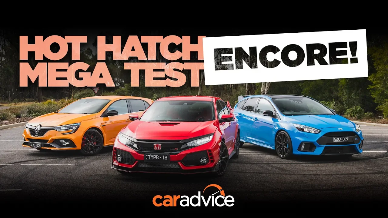 2019 Renault Megane RS v Honda Civic Type R & Ford Focus RS!
