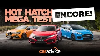 2019 Renault Megane RS v Honda Civic Type R & Ford Focus RS!