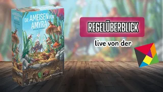 Die Ameisen von Amyra erklärt vom Verlag live auf der SPIEL 25 - Regeln / Spielüberblick