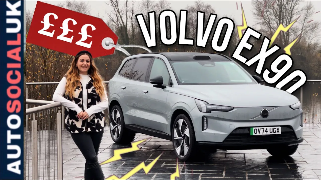 Volvo EX90 Review: Is This £100,000 All-Electric 7-Seater Worth It? | Range, Space & Features!