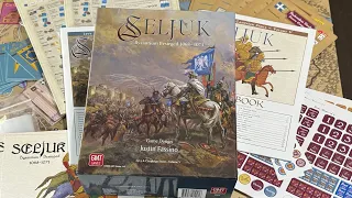 Seljuk: Byzantium Besieged, 1068-1071 (GMT) - Unbox + Look at Levy & Campaign Series