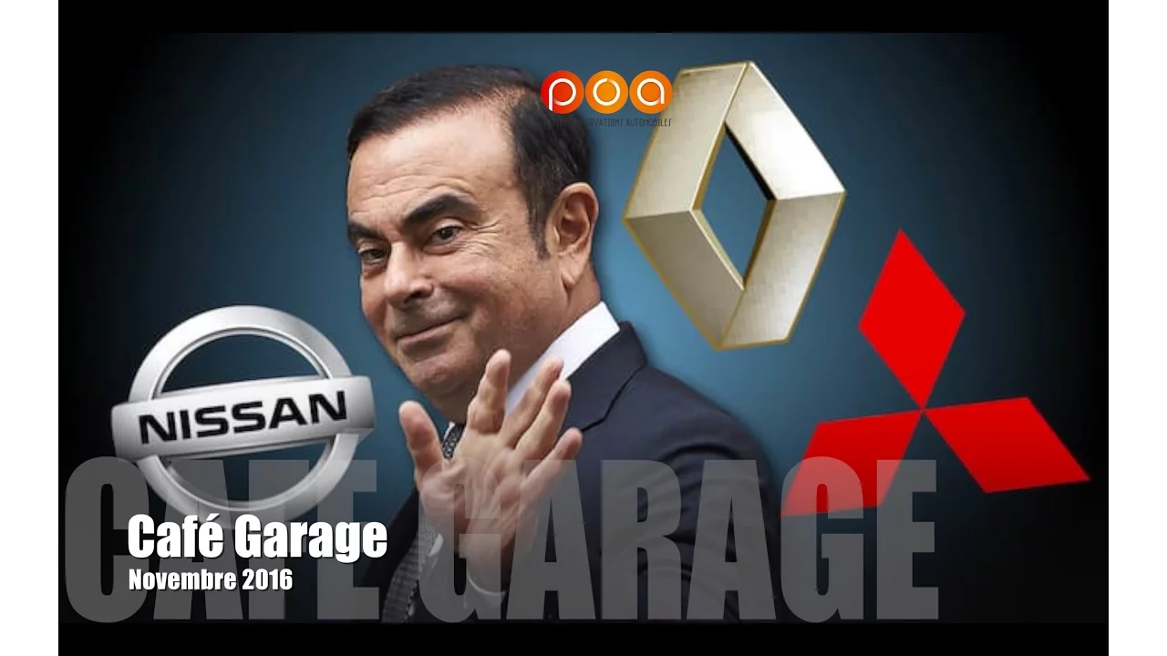 Volvo S90, route solaire, Solar City, Renault-Nissan-Mitsubishi et Ghosn - Café Garage nov. 2016