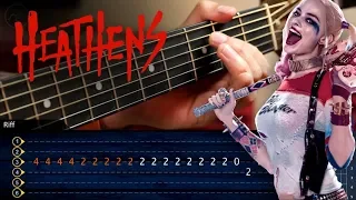 Heathens (Suicide Squad) Twenty One Pilots | Guitar Tutorial TABS | Guitarra Cover Christianvib